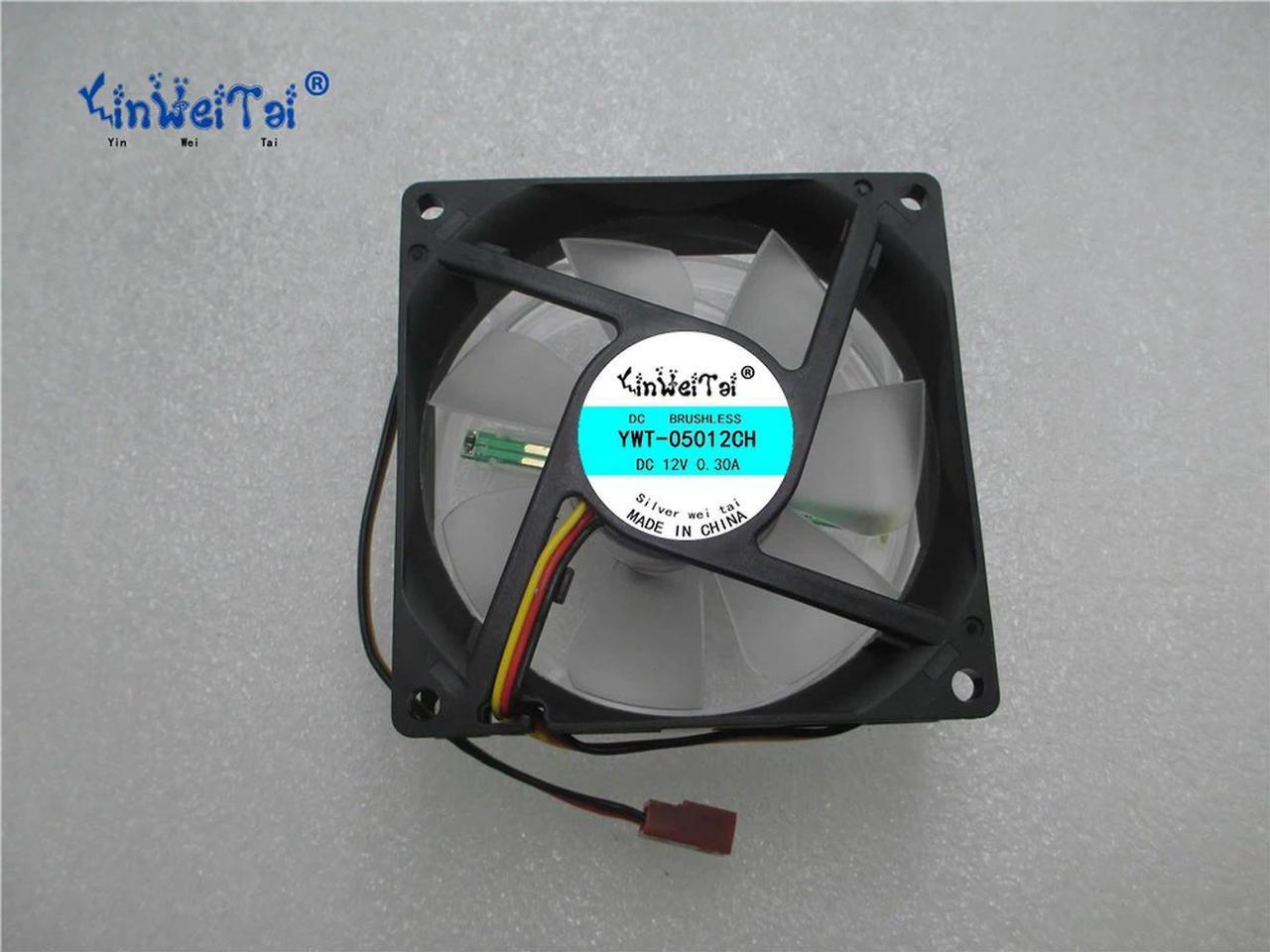 FOR CPU Laptop Cooling FOR SP802512H-03:AXIAL FAN, 80MM, 12VDC, 300mA Speed control light CPU cooling fan