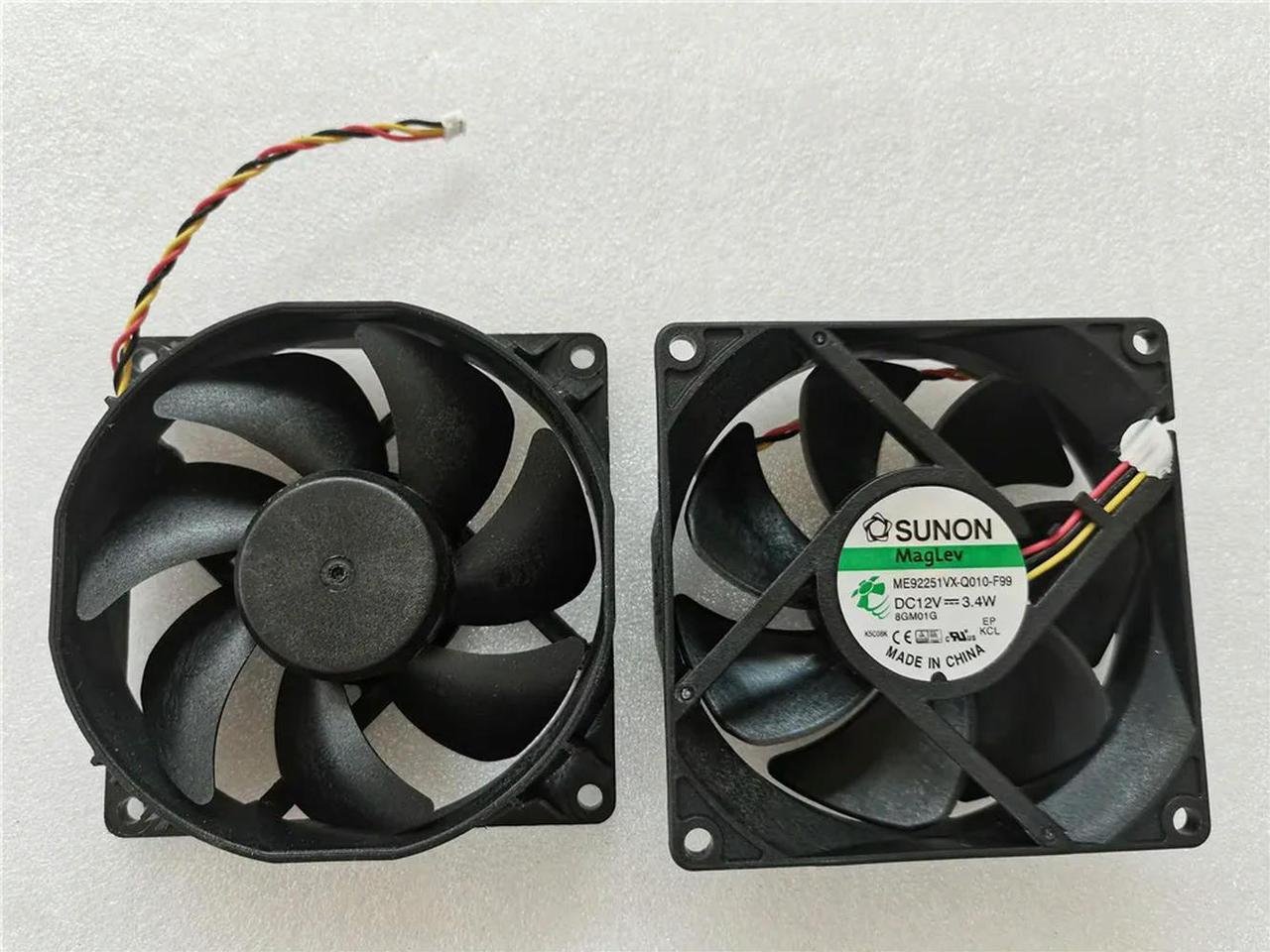 FOR KDE1209PTBX DC 12V 3.2W 9025 ME92251VX-Q010-F99 3.4W projector fan 90x90x25mm cooling fan