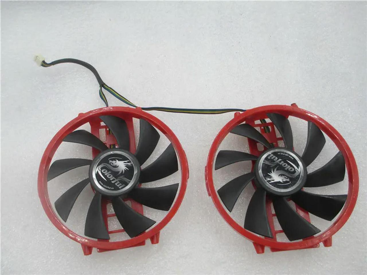 FOR GTX970 overseas edition radium R9 280X monitor fan