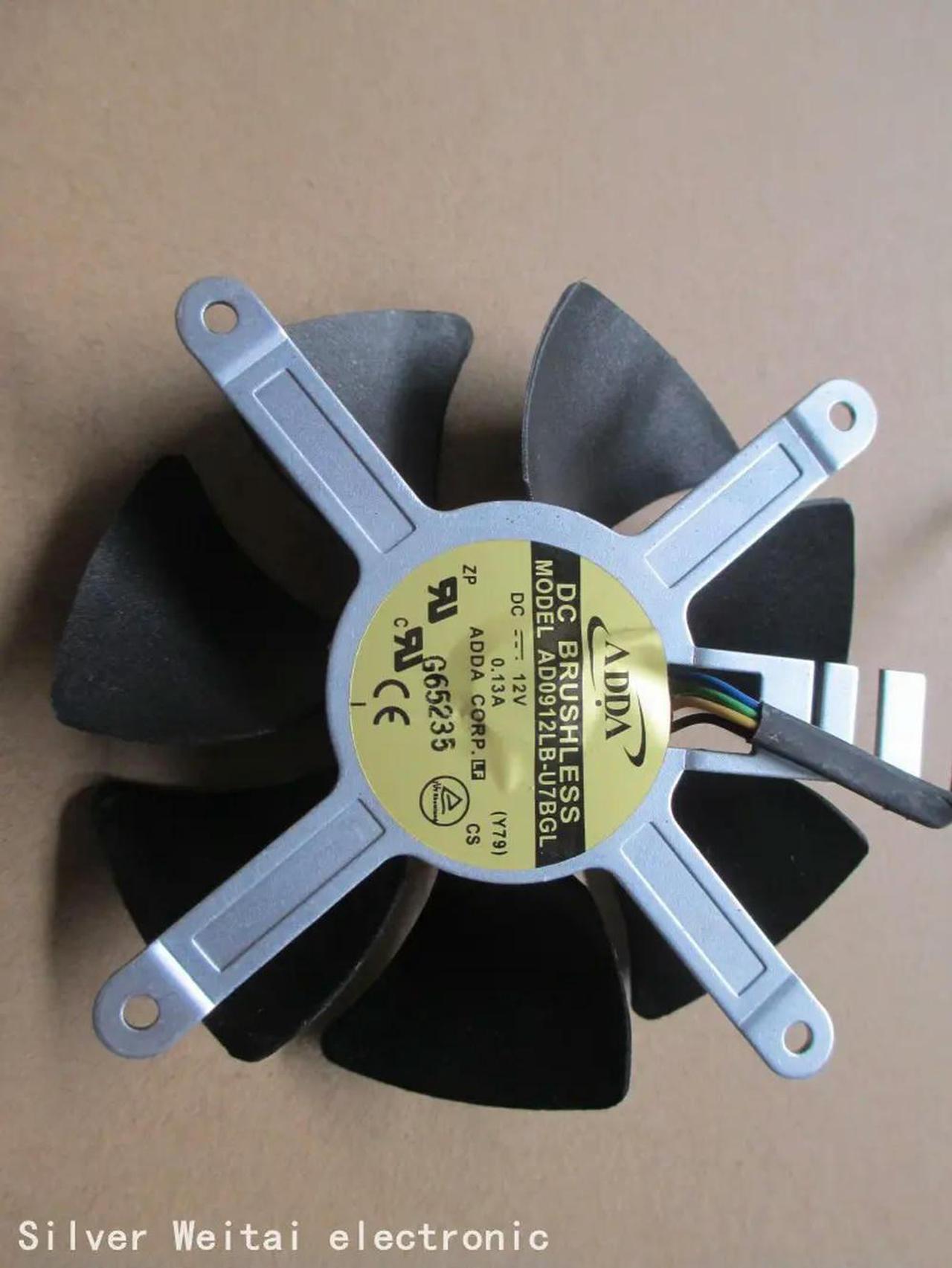 FOR Model AD0912LB-U7BGL 12V 0.13A Y79 Graphic card fan,VGA Fan,Cooling Fan