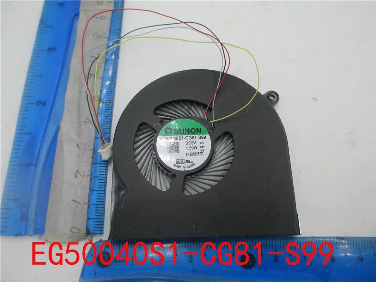 FOR Notebook CPU cooler Cooling FOR EG50040S1-CG81-S99 5V 1.59W EG50040S1-CL60-S9A EG50040S1-CR40-S9A 6033B0100001