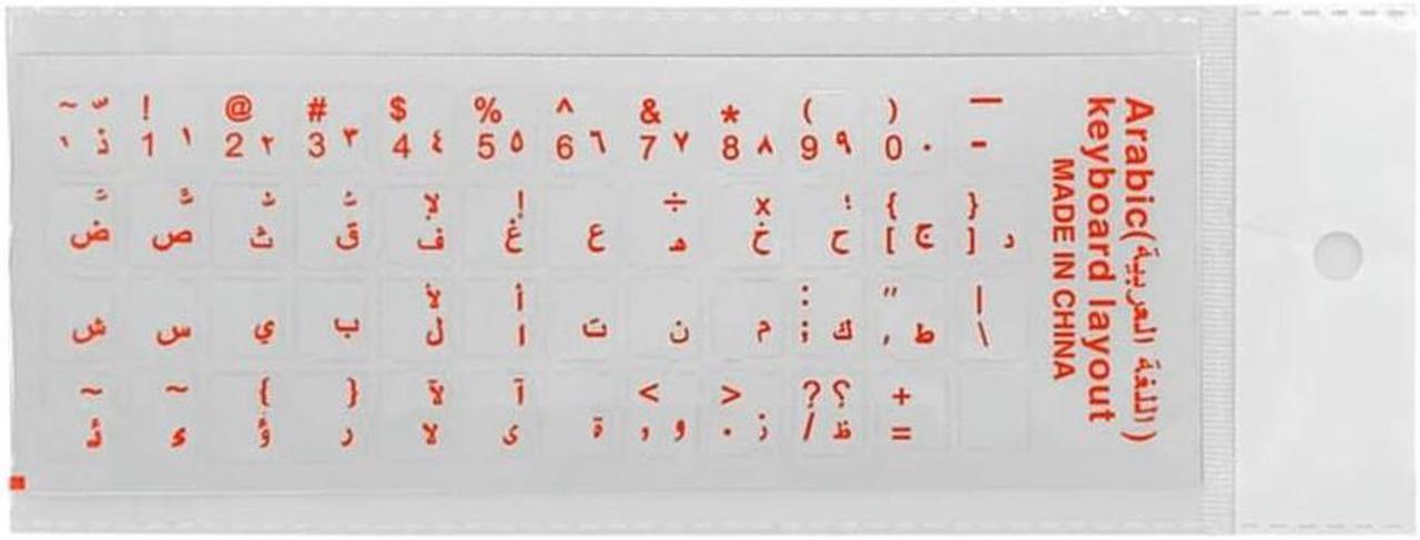 FOR Arabic Keypad Label Stickers Eco-environment Arabic Stickers for Laptop Computer