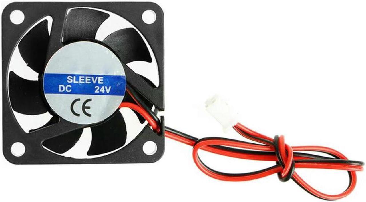 FOR DC 24V 0.10A 2-Pin 40x40x10mm PC Computer CPU System Brushless Cooling Fan 4010