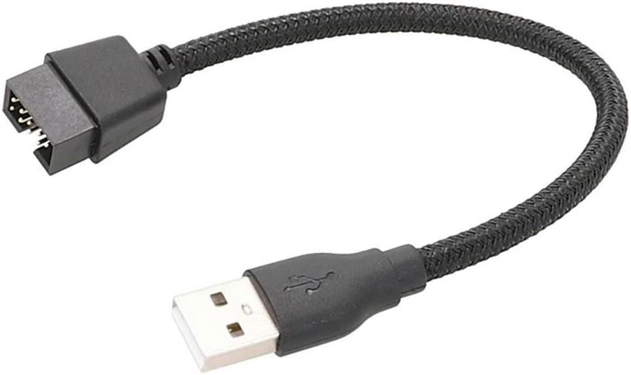 FOR 20cm 9Pin Male to External USB A Male Data Extension Cable Enhances Connectivity