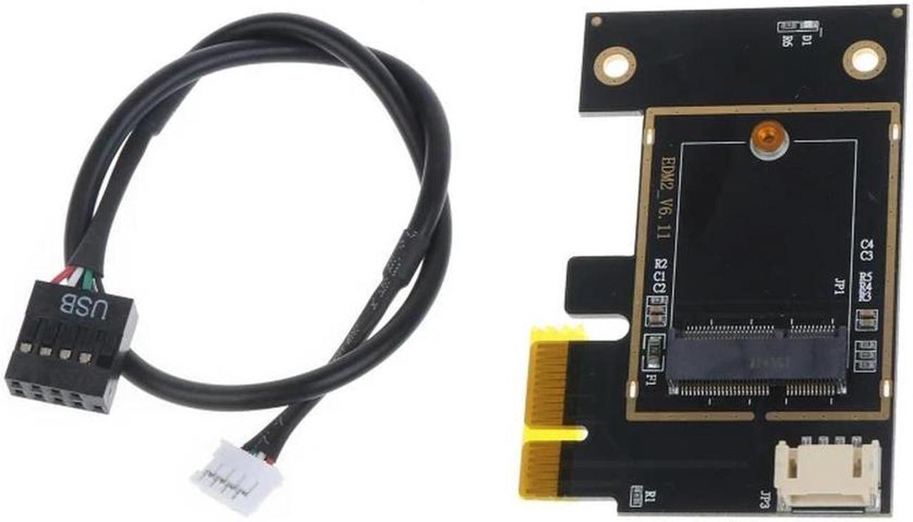 FOR for M.2 Wifi Adapter Ngff for Key A E To PCI for Express PCI-E 1X NGFF Support 2230 Card for AX200 9