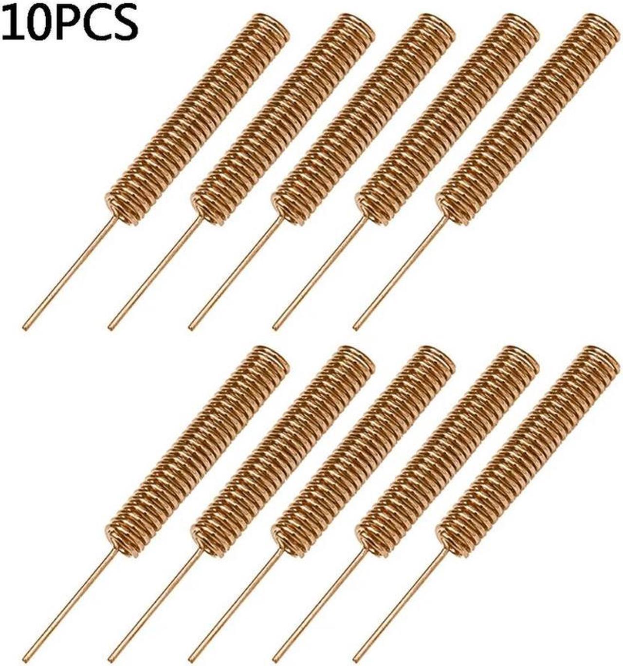 FOR 10Pcs Remote Contro Internal Coil Remote Control Aerial 433Mhz Helical Solder Spring Antenna