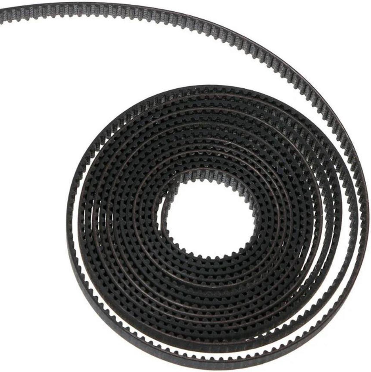 FOR 2m GT2 Open Rubber Timing Belt 2GT 6mm Width For CNC 3D Printer Reprap i3