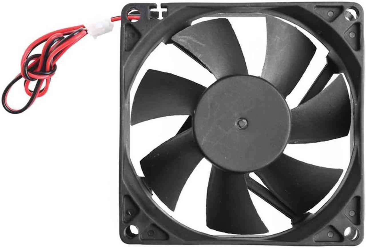 FOR 12V 2-Pin 80x80x25mm PC Computer CPU System Heatsink Brushless Cooling Fan 8025