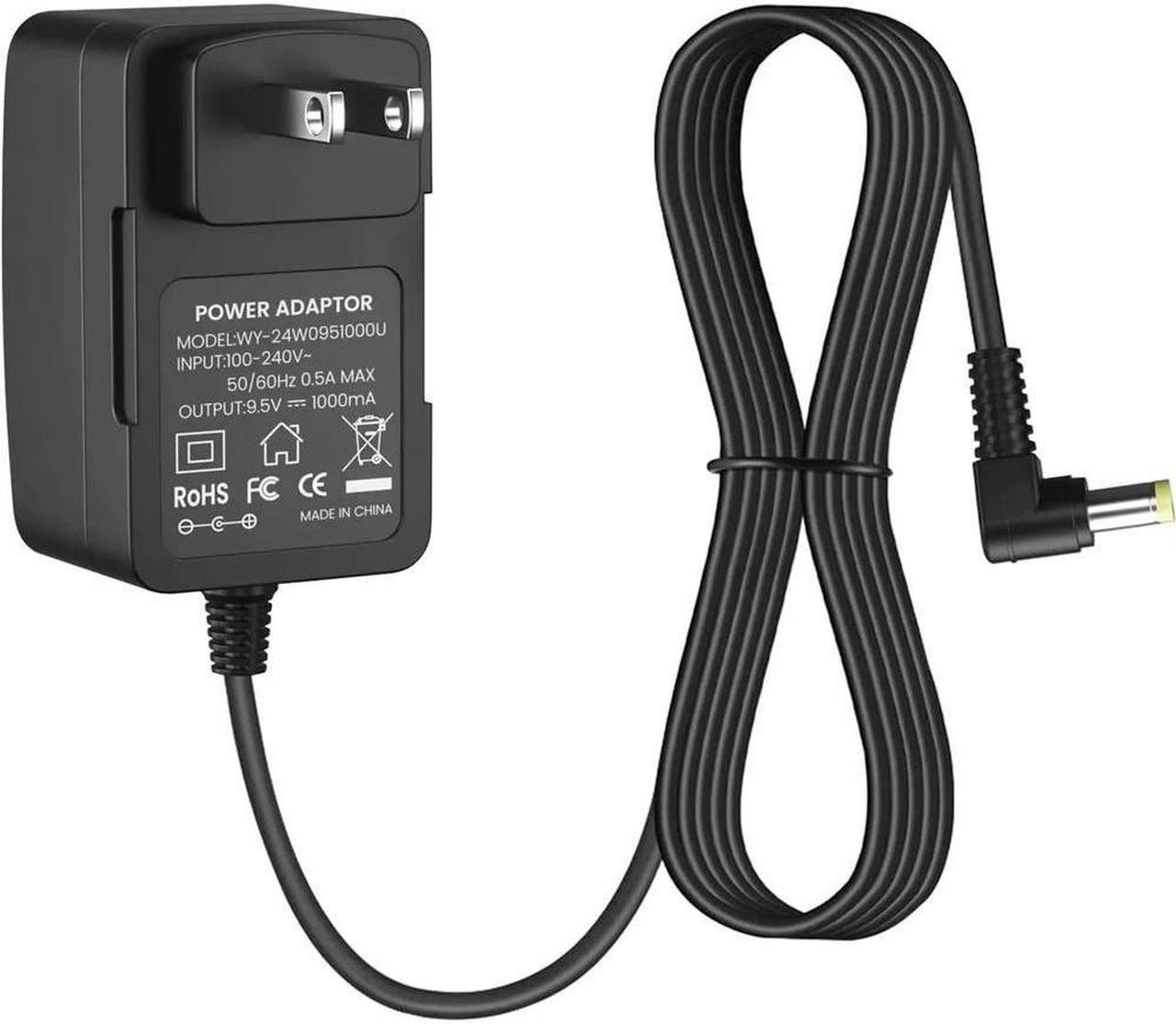 FOR 9.5V 1a for Keyboard ADE95100LU 8.2Ft Extra Long Power Adapter Cord for SA-46 SA-47 SA-76 SA-77 SA-78 CTK-2080