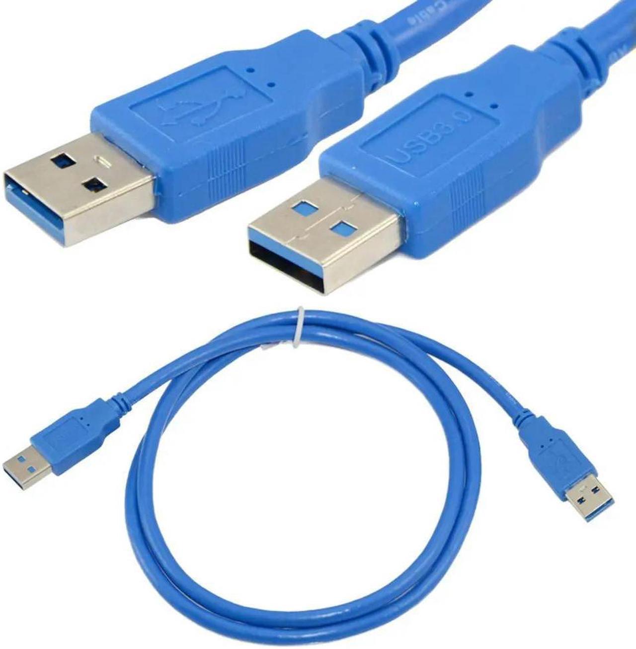 FOR Superspeed USB 3.0 Type A Male to Type A Male 24/28AWG Cable