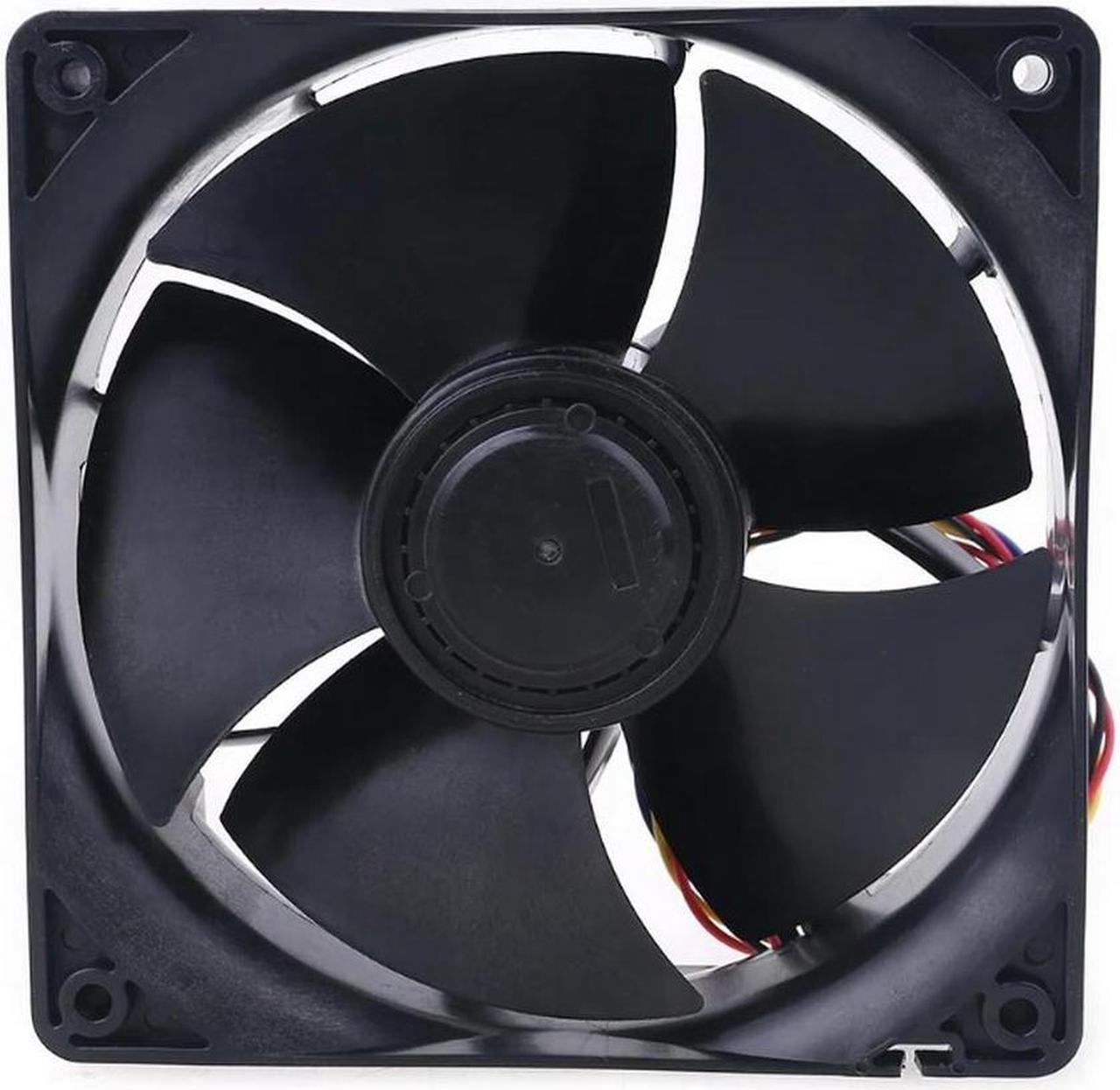 FOR W12E12BS11B5-57 For 12038 DC12V 1.65A PWM Cooling Fan 12cm 6000RPM BTC