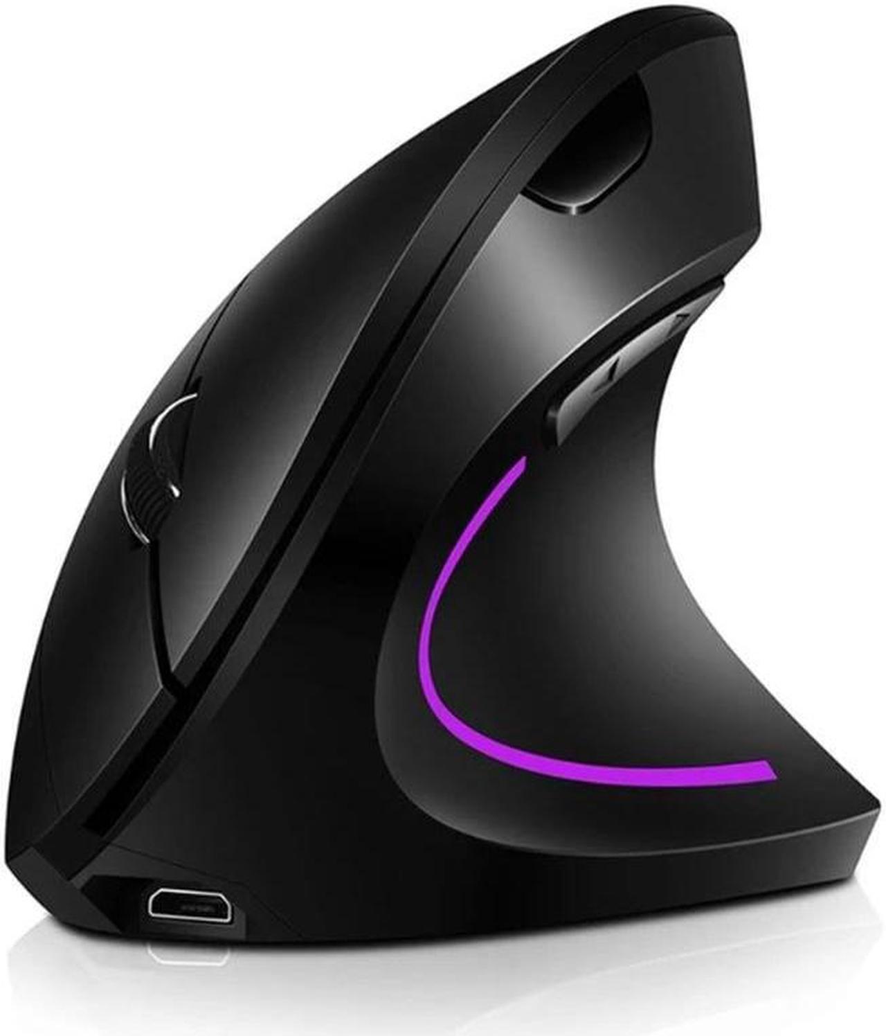 FOR 2.4G Vertical Mouse Ergonomic Gaming Right ed 2400DPI USB Optical