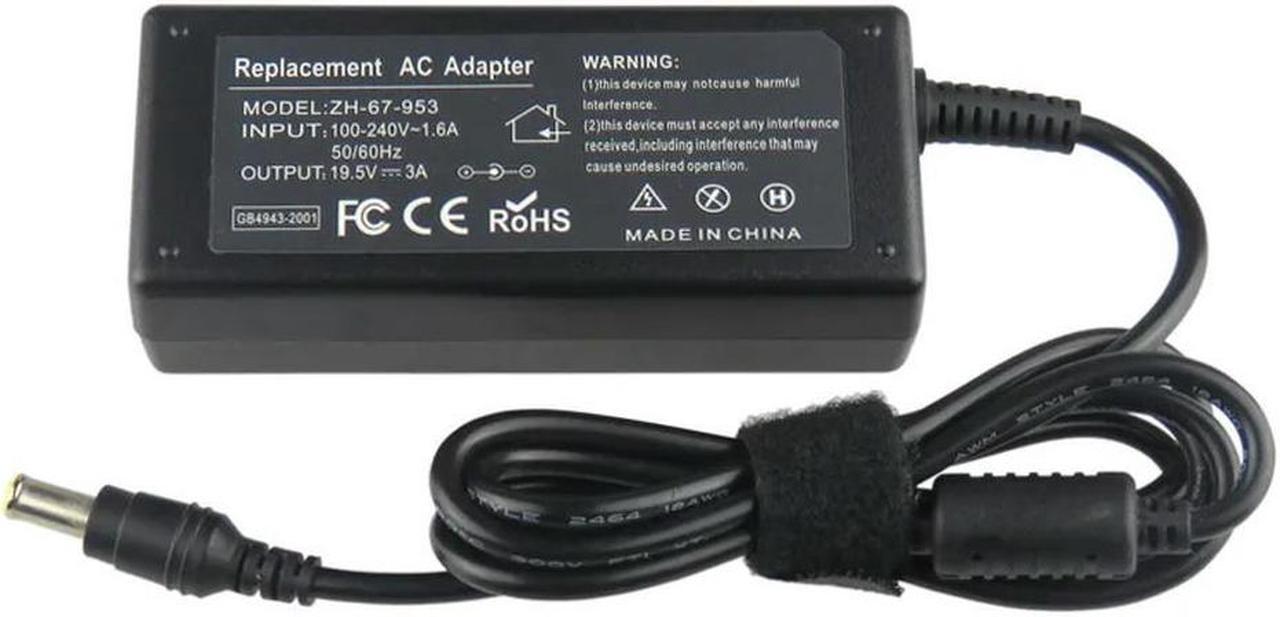 FOR 19.5V 3A 6.0 X 4.4mm AC Adapter Power Supply for PCGA-AC19V1 PCGA-AC19V2 VGP-AC19V10 VGP-AC19V25 VGP-AC