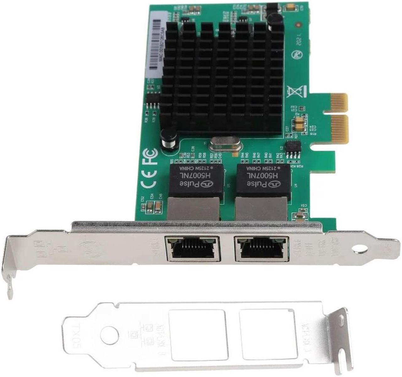 FOR PCI-Express Dual Port 10/100/1000Mbps Gigabit Ethernet Card Server Adapter NIC EXPI9402PT Controller For 82571