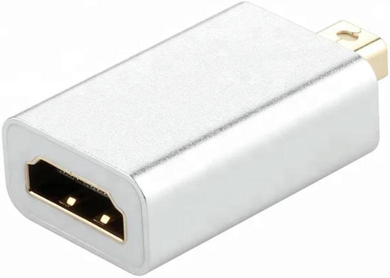 FOR Mini Display Port to HDMI-compatible Female Adapter mini dp 1080p