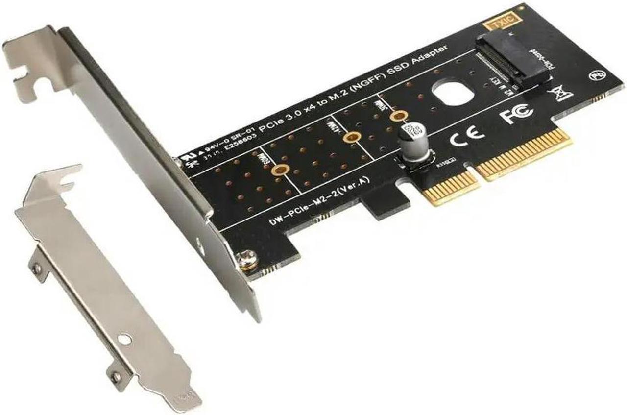 FOR PCI-E PCI Express 3.0 X4 to NVME M.2 M KEY NGFF SSD pcie card