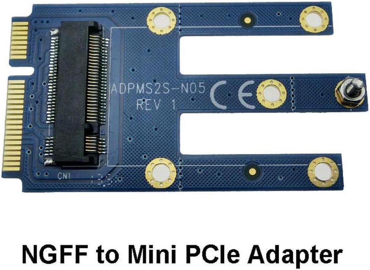 FOR NGFF to Mini PCIe Adapter NGFF M.2 To Mini PCI-e WiFi Module