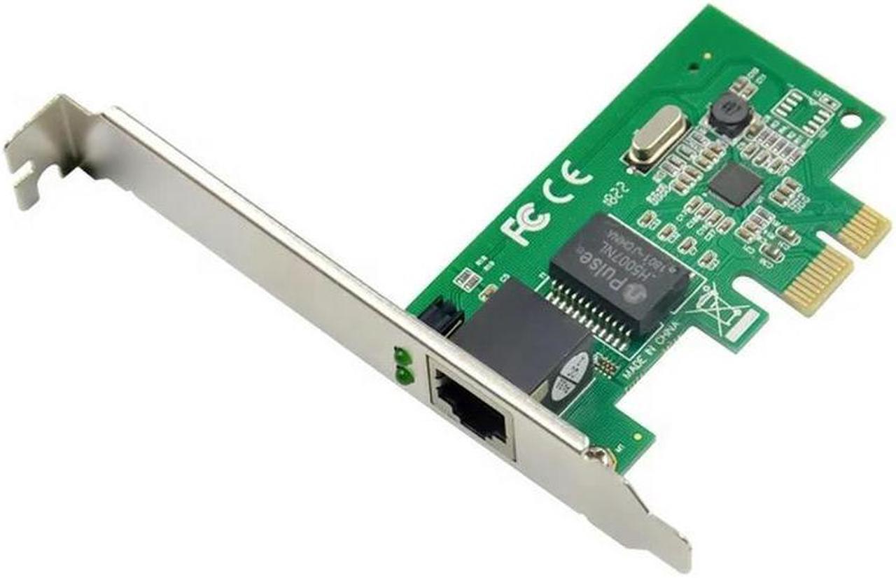 FOR PCI-E X1 Single port PCIe to RJ45 Ethernet NIC network Card RTL 8111E set PCIE network Card