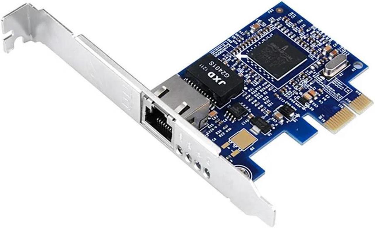 FOR BCM5751 Desktop PCI express Network Card 10/100/1000M PCI-e Mini-Card NIC