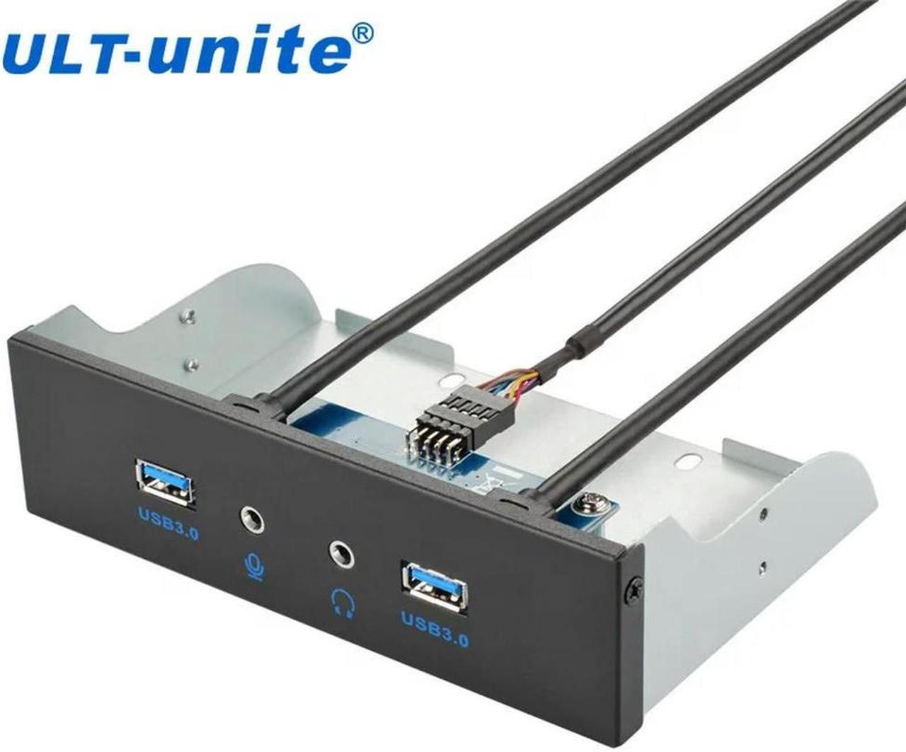 FOR 5.25 inch Computer Case 2 port USB3.0 USB Audio Port Front Panel