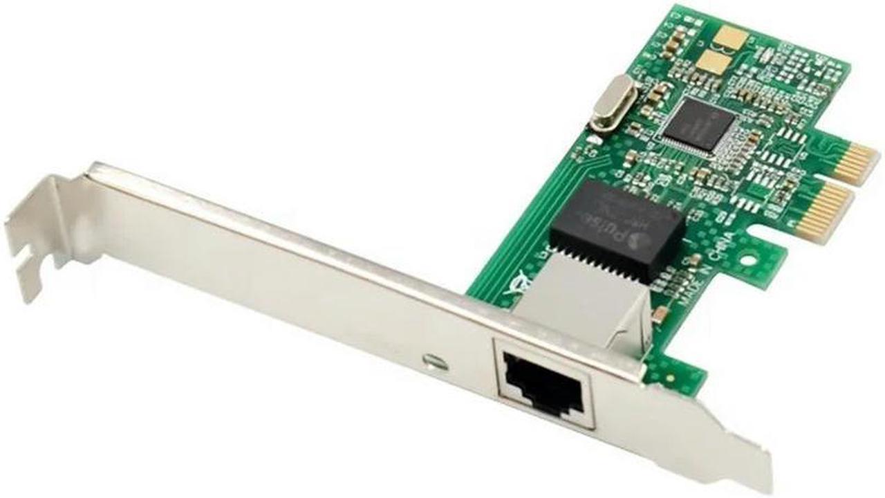 FOR PCIe X1 to Single Port RJ45 Ethernet NIC Network Card 1000M PCI-e RJ45 network card I211AT set lan