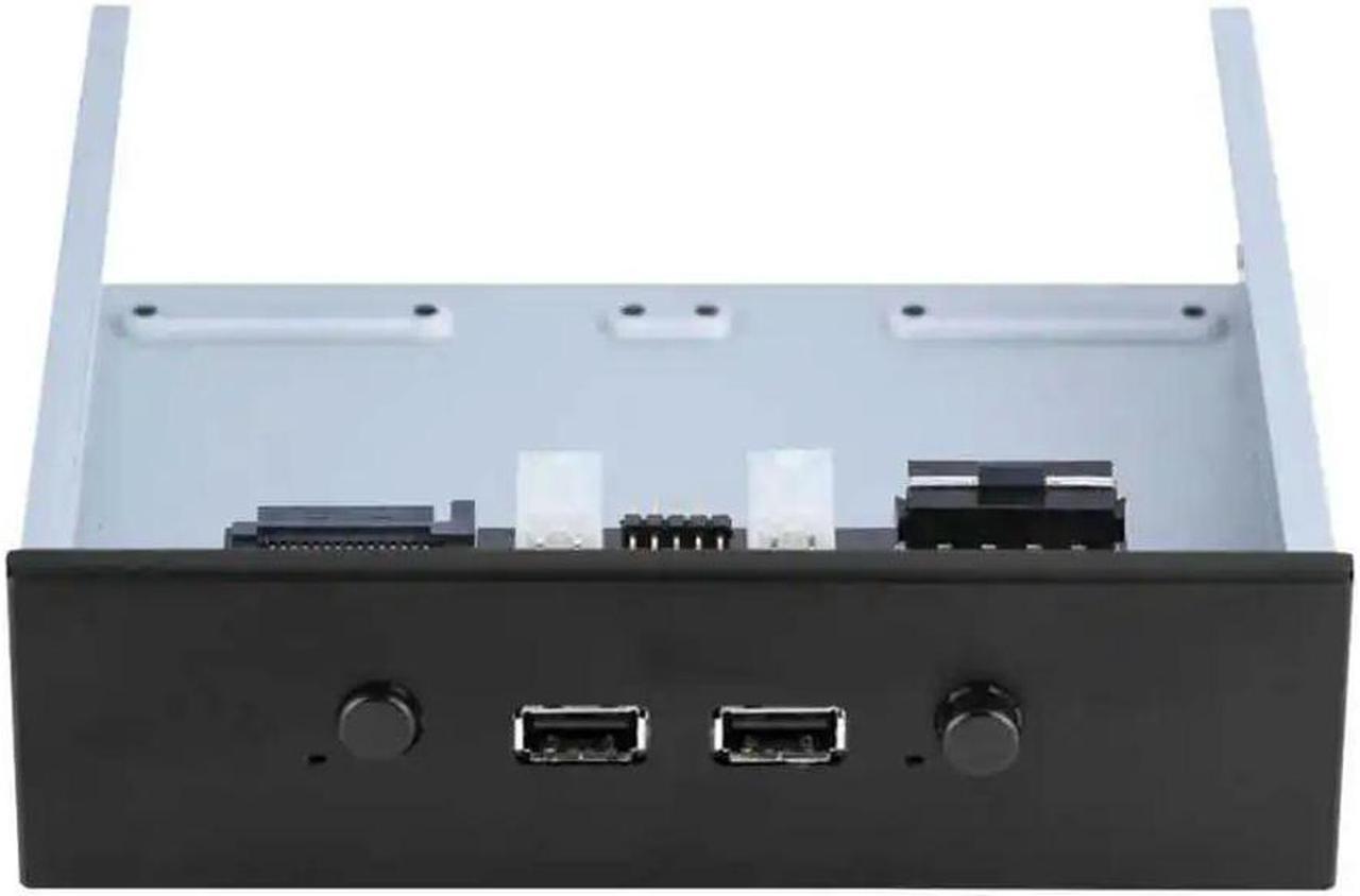 FOR 5.25 Optical Drive with 2 Channel HDD Power Control Switch and 2 USB2.0 connector for Desktop PC