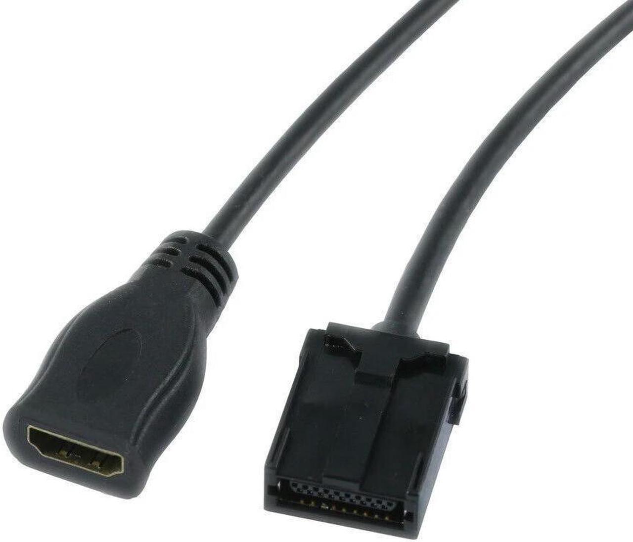 FOR HDMI E TYPE 19P public to HDMI AF female 4K video connection cable For Car