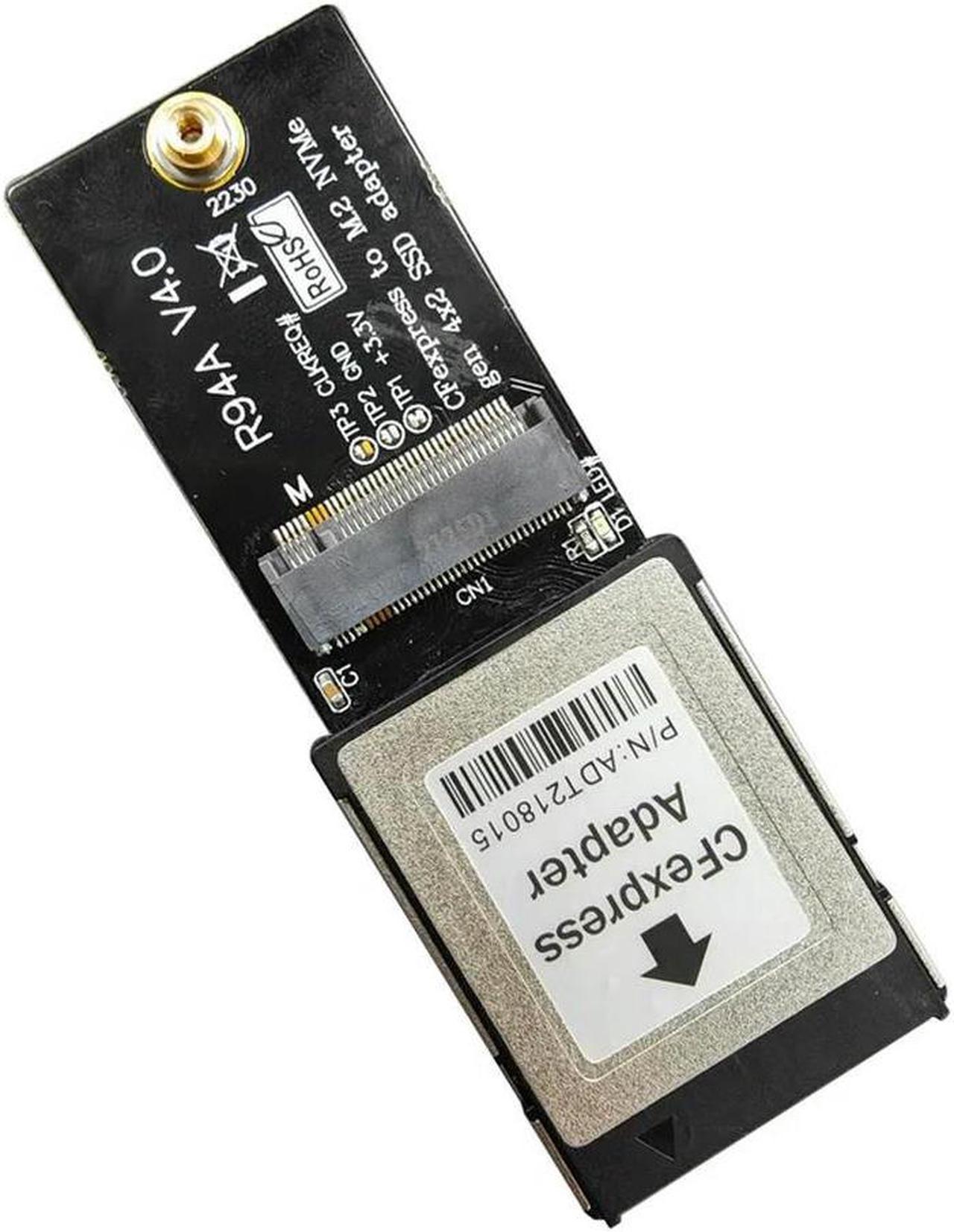 FOR CFexpress Type B TO M.2 NVMe 2230 M Key Expansion Card CF To M2 KEY M Support for Canon R5 Z6Z7 CH SN530 SSD