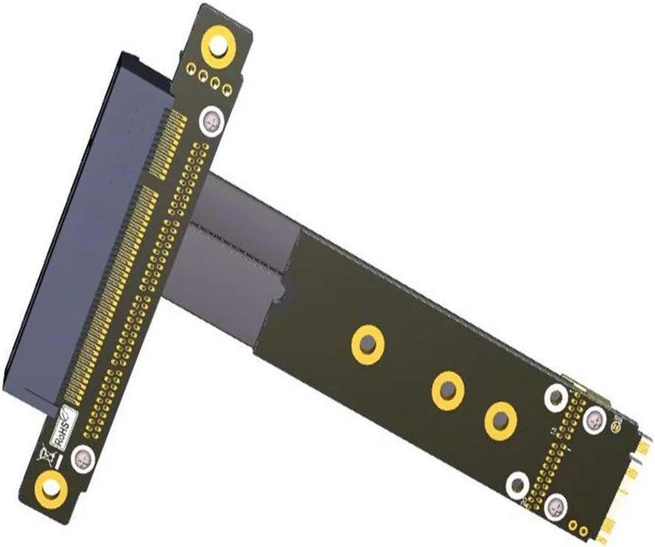 FOR PCI express 3.0 x8 to M.2 NVMe Extension Cable NVME to PCIE 8X cable graphics Card adapter