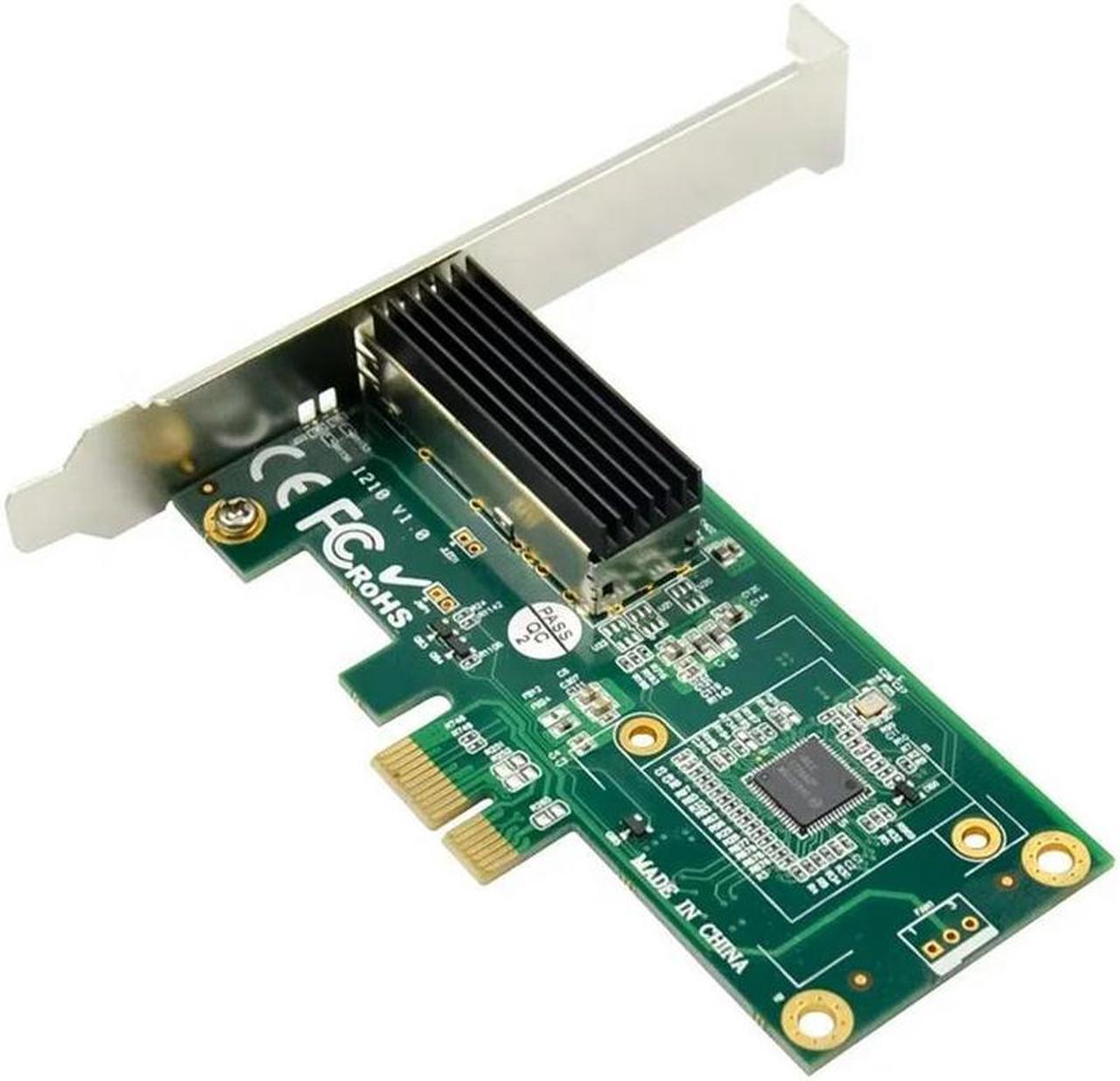 FOR PCI-E X1 Server SFP Interface Network Card 1000M PCIe SFP optical fiber Network Card I210AS set