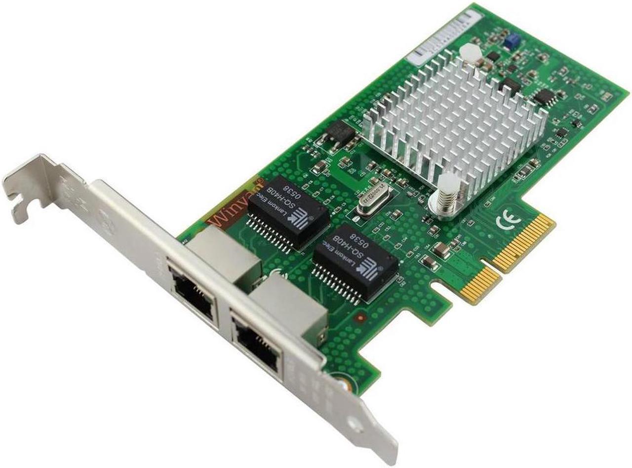 FOR WY5709-T2 DUAL Port 1000Mbps Ethernet PCI-E X4 NIC Card set for BCM5709C