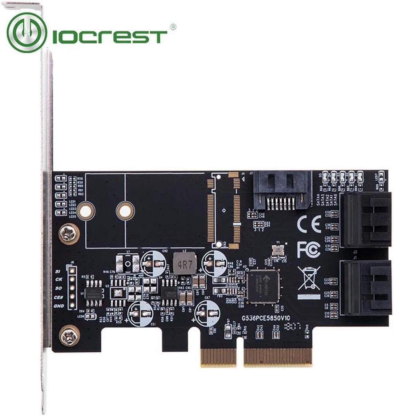 FOR SATA III 6g 5 ports controller card PCIe 3.0 x4 expansion card with Low Profile Bracket