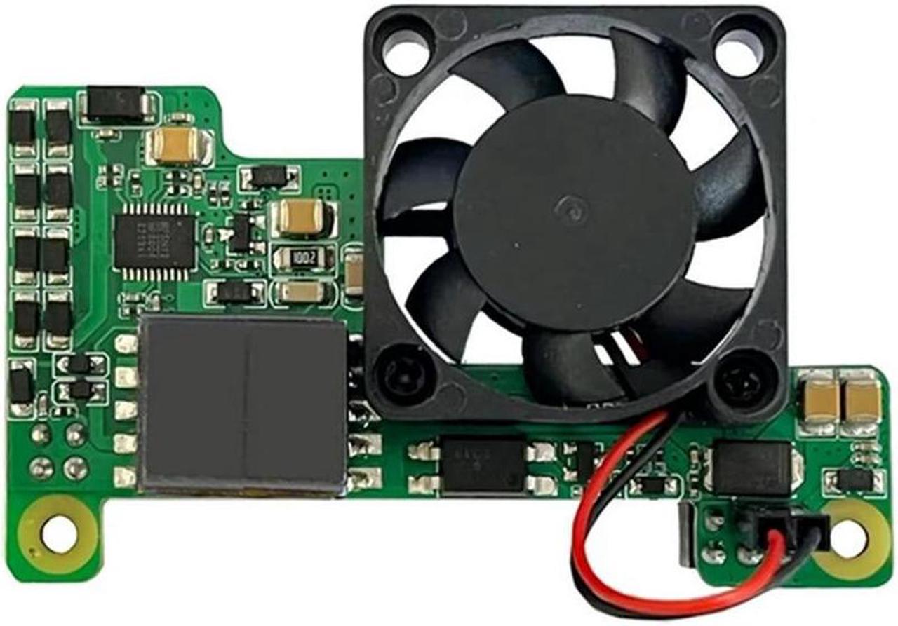 FOR Pi 3B+/4B Poe HAT Module Power-Over-Ethernet Expansion Board With Cooling Fan Easy To Use