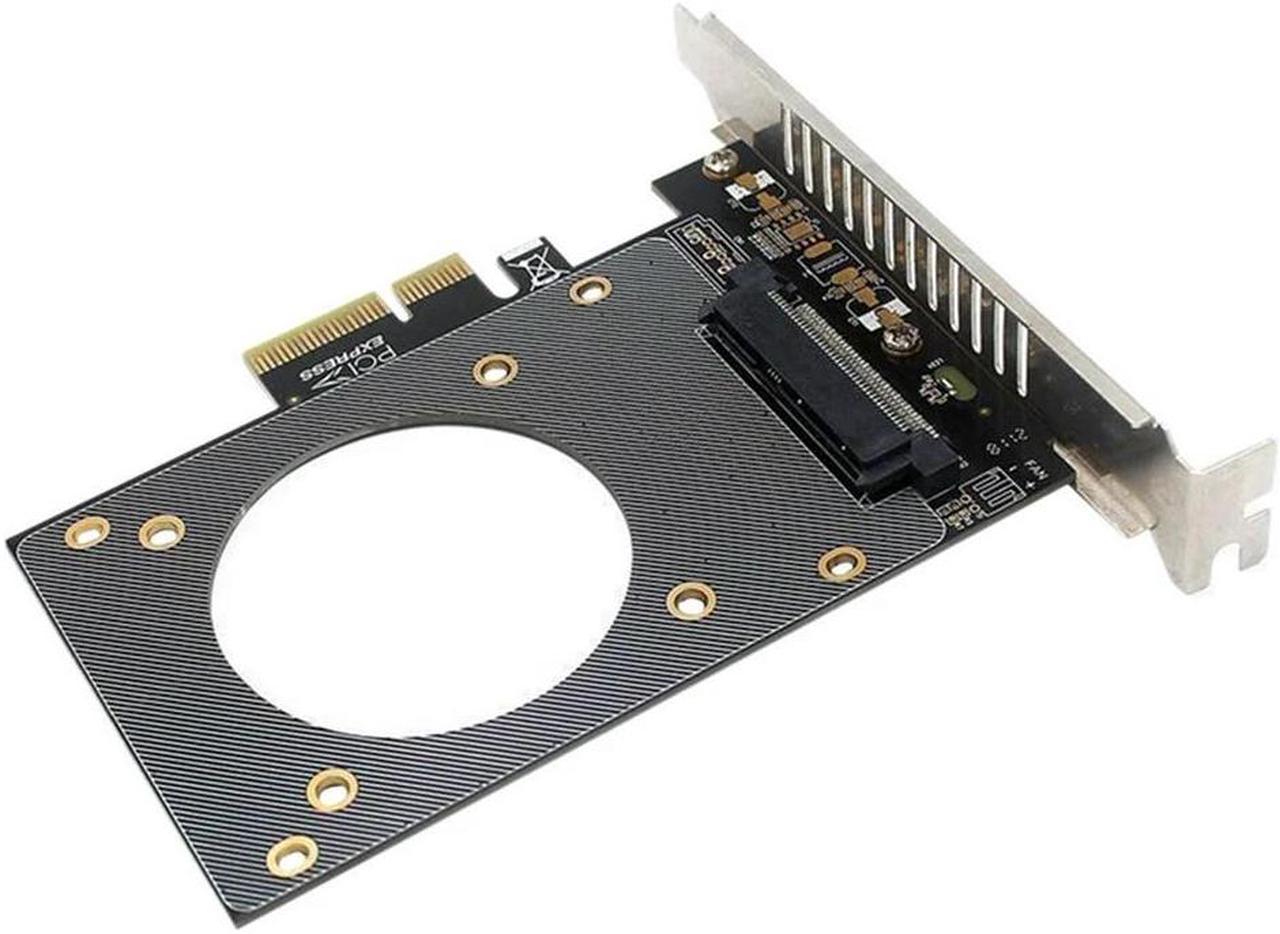 FOR PH46 U2 SFF-8639 Turn PCIE X4 Expansion Card U2 Pcie X4-U.2 Riser Card SFF-8639 GEN4 SSD