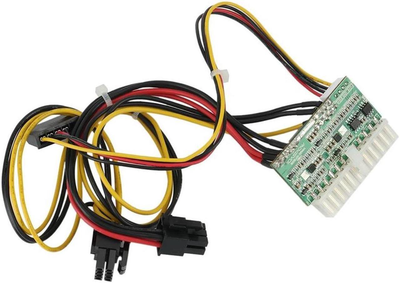 FOR PCI-E 6PIN Male Output DC 12V 300W DC-ATX-300W 24Pin PICO ATX Switch PSU Power Supply Module For BTC Mining