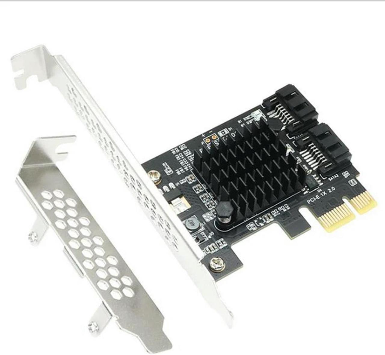 FOR SATA Adapter PCI E 2 Port SATA 3 SSD HDD Adapter PCI Express Expansion Card PCI-E 1X 2X 4X 8X 16X Controller 6G