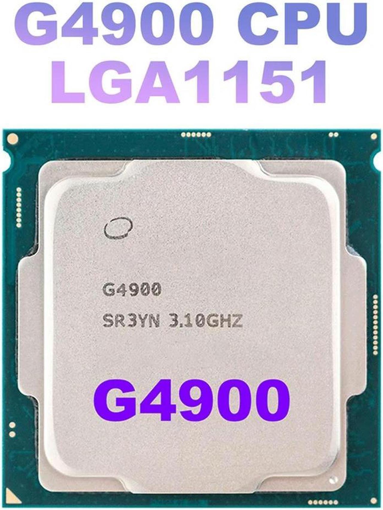 FOR G4900 CPU LGA 1151 Processor Dual Dual-Thread 14Nm 2MB CPU For B250 B250C Mining Motherboard