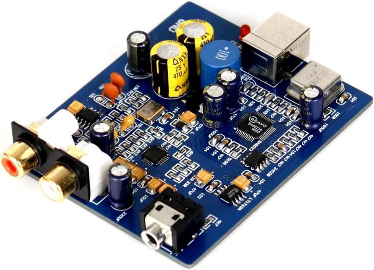 FOR ES9018K2M SA9023 USB HIFI DAC der Board External Sound Card Support 24Bit 92K for Amplifier