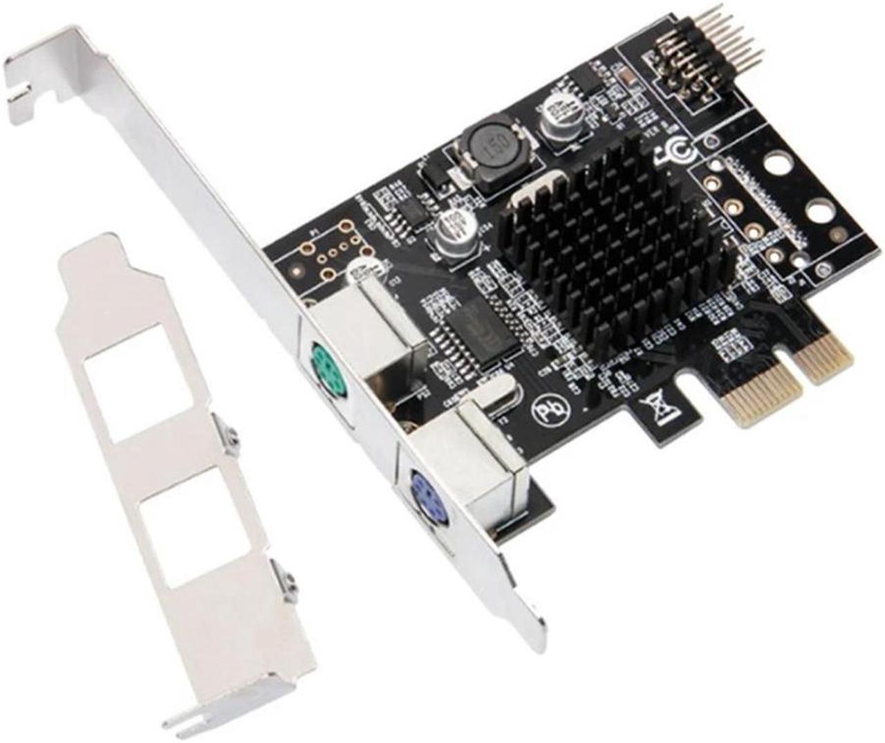 FOR PCI-E To PS/2 Adapter Card PCIE To Adapter Card PS/2 Keyboard Mouse Adapter Card