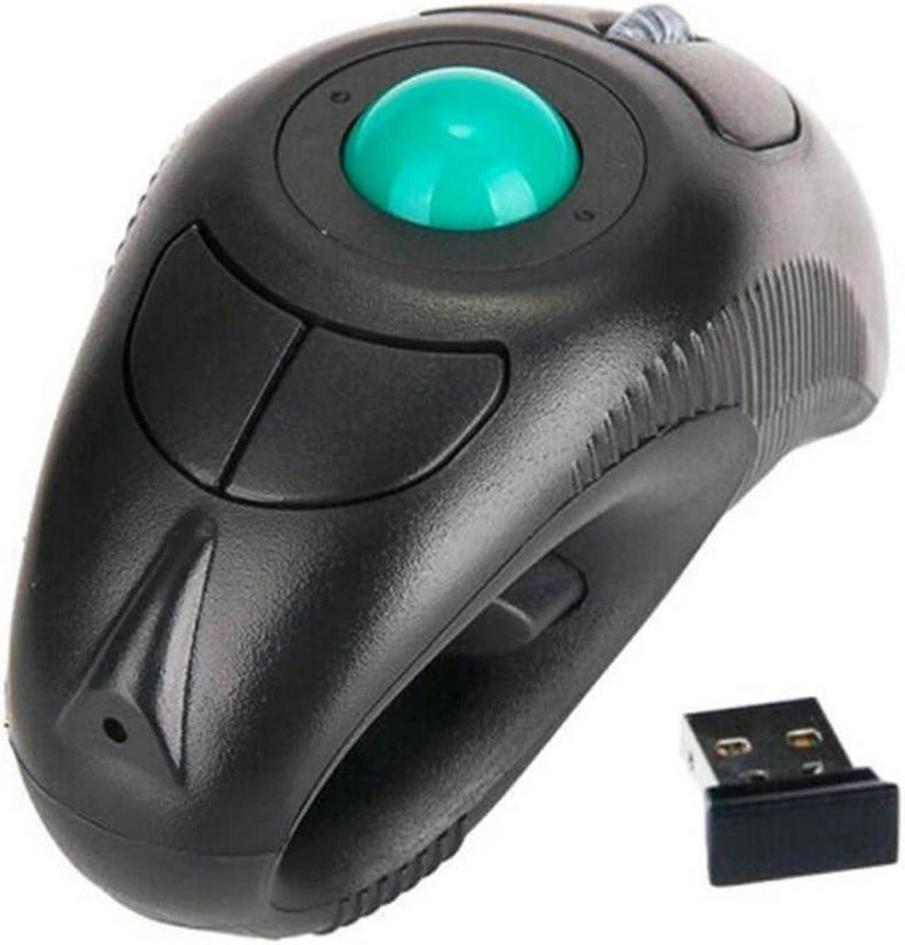 FOR 2.4G Air Mouse Ergonomic Trackball Handheld Finger USB Mouse USB Optical Trackball Mice Trackball Mice For Laptop