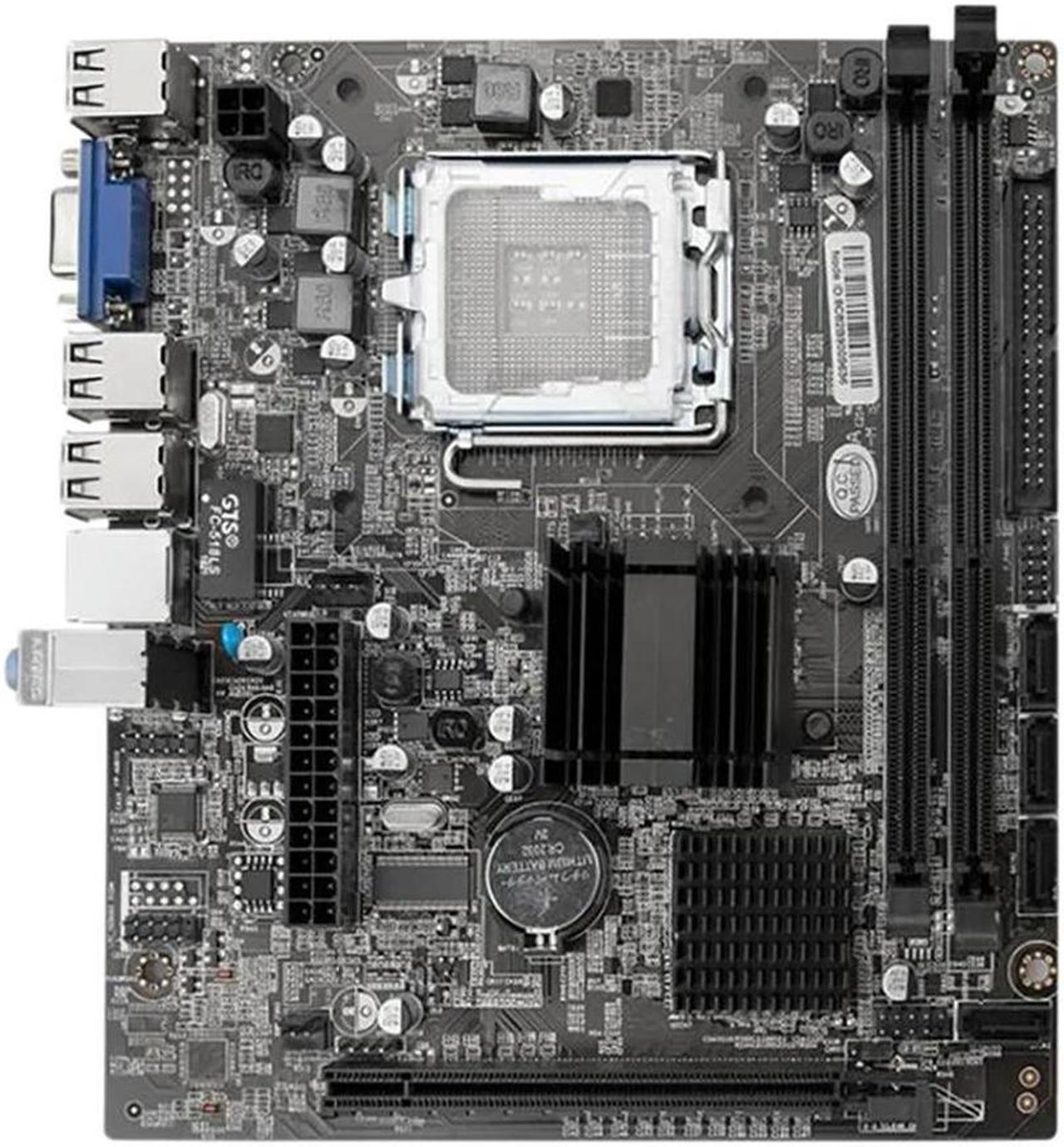 FOR G41 Computer Motherboard LGA775-Pin Home Office Desktop Motherboard Support Generation I3 I5 I7 Gaming Motherboard