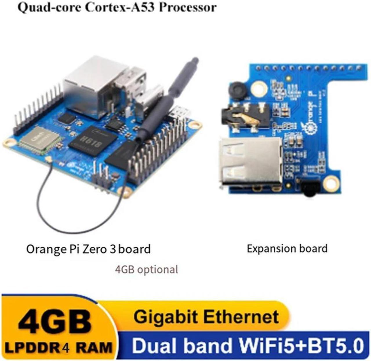 FOR 3 Single Board Computer 4GB H618 Chip Wifi-BT5.0 LPDDR4 Gigabit 3 Development Board Kit Durable