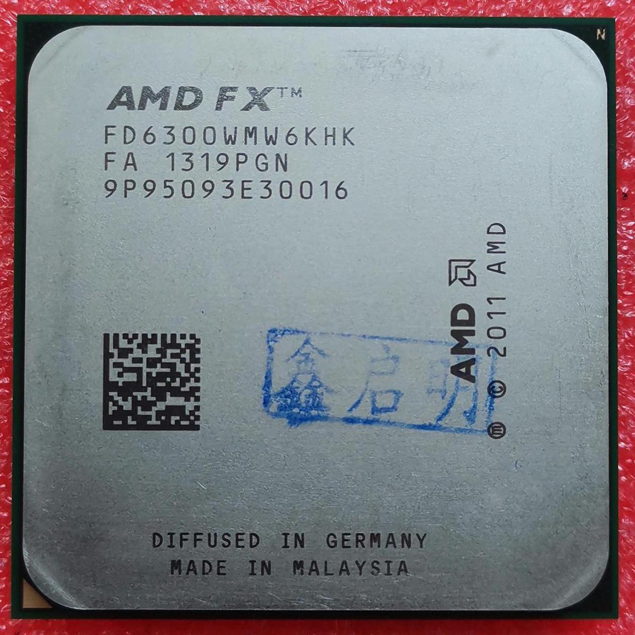 Alt view image 2 of 3 - AMD FX-6300 - FX-6000 Series Vishera 6-Core 3.5 GHz Socket AM3+ 95W Desktop Processor - FD6300WMHKBOX