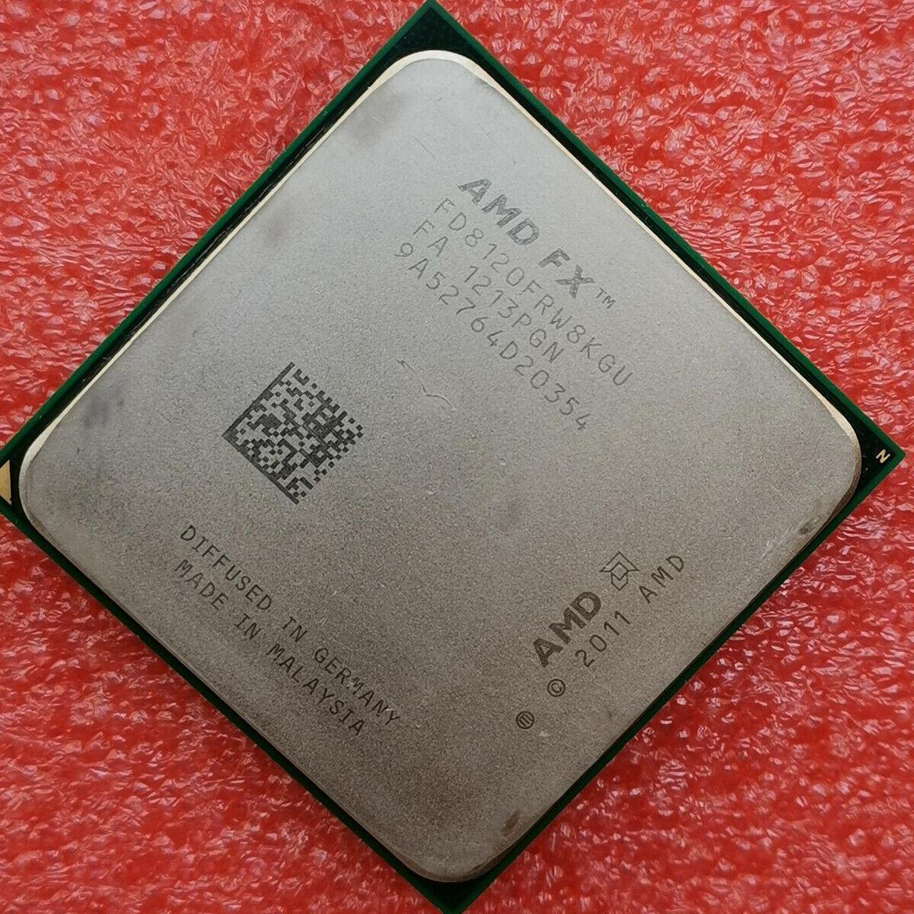 Alt view image 3 of 8 - AMD FX-8120 8-Core Black Edition Processor Socket AM3+ - FD8120FRGUBOX
