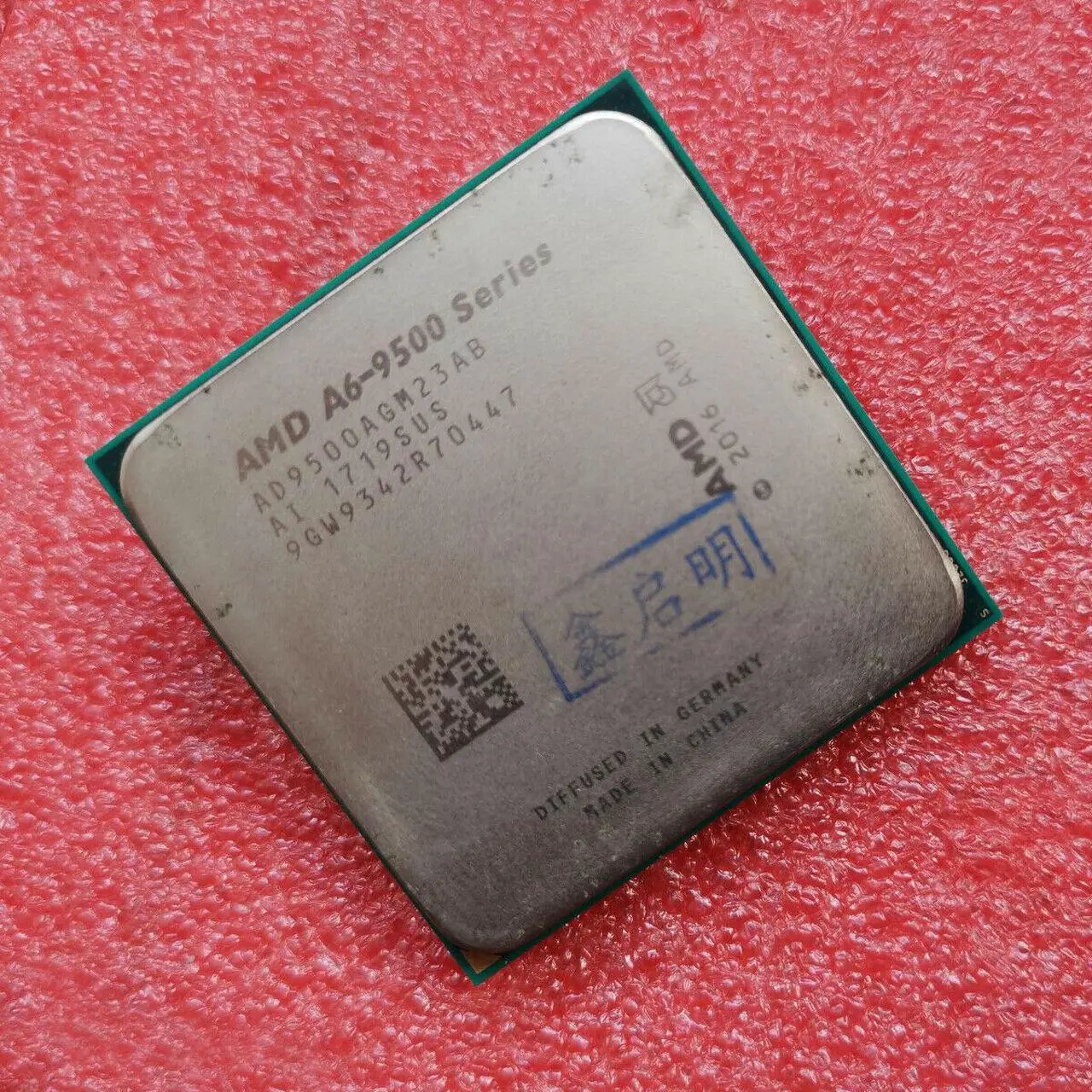 Alt view image 2 of 2 - AMD A6-9500 Dual-Core 3.5 GHz Socket AM4 65W AD9500AGABBOX Desktop Processor Radeon R5