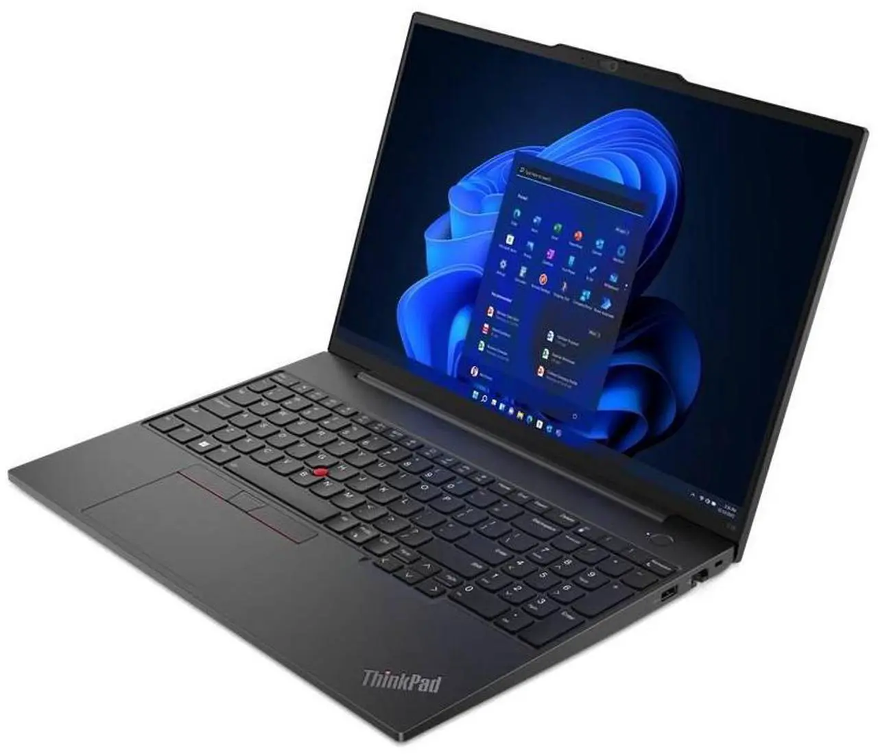 Alt view image 2 of 6 - Lenovo ThinkPad E16 Gen 2, WUXGA IPS 16" , Intel Core Ultra 7 155U, 16GB DDR5 RAM, 512 GB Nvme SSD, Windows 11 Pro (Bonus Gift With Purchase)