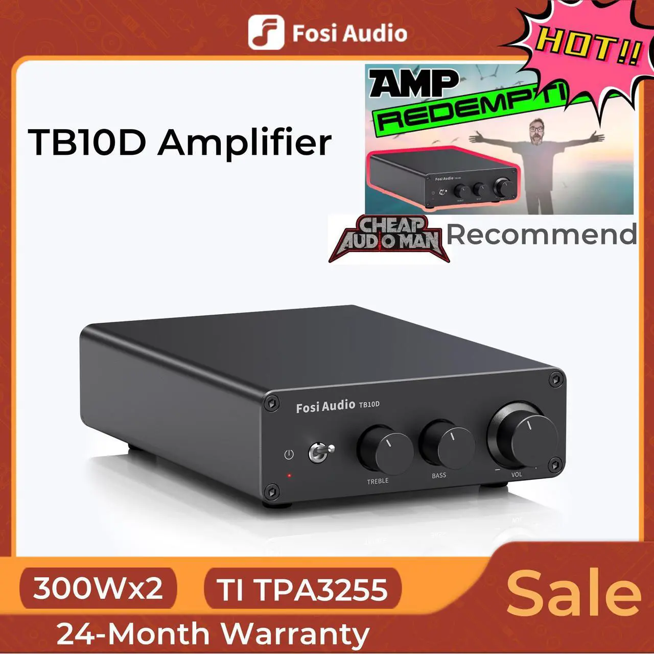 Fosi Audio TB10D Amplifier 