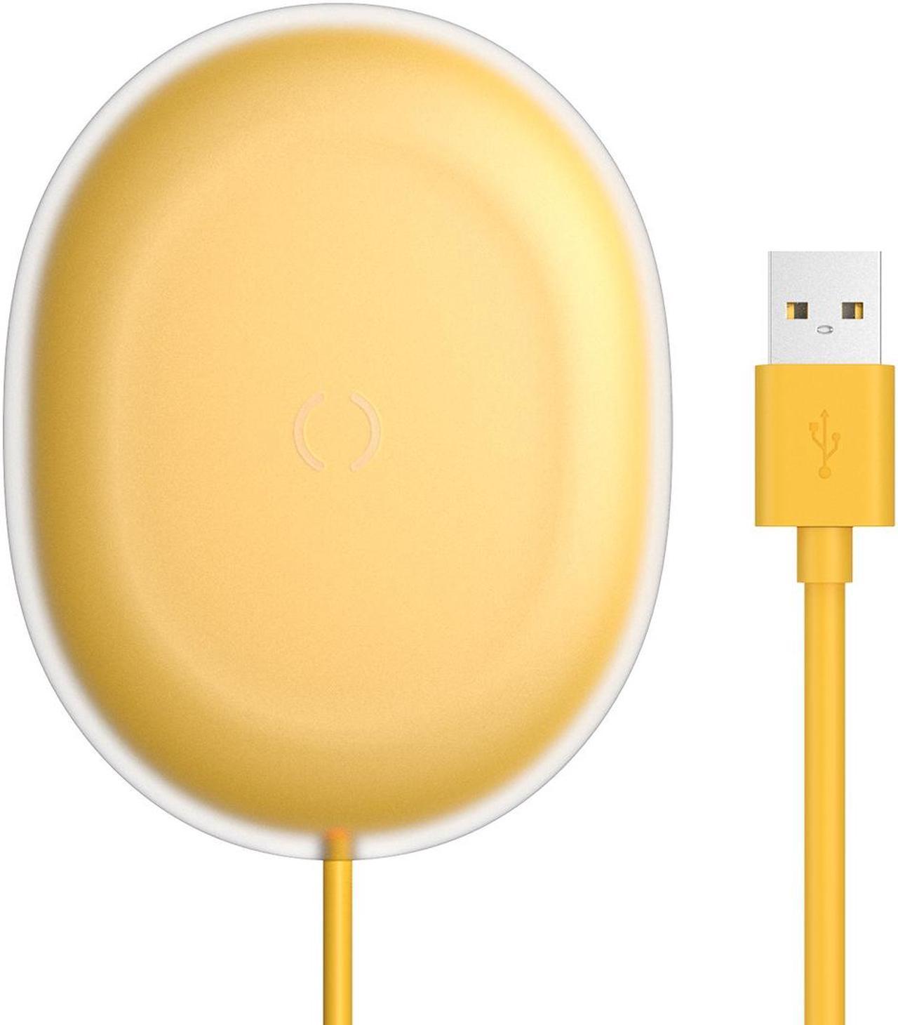 Baseus Jelly wireless charger 15W Yellow