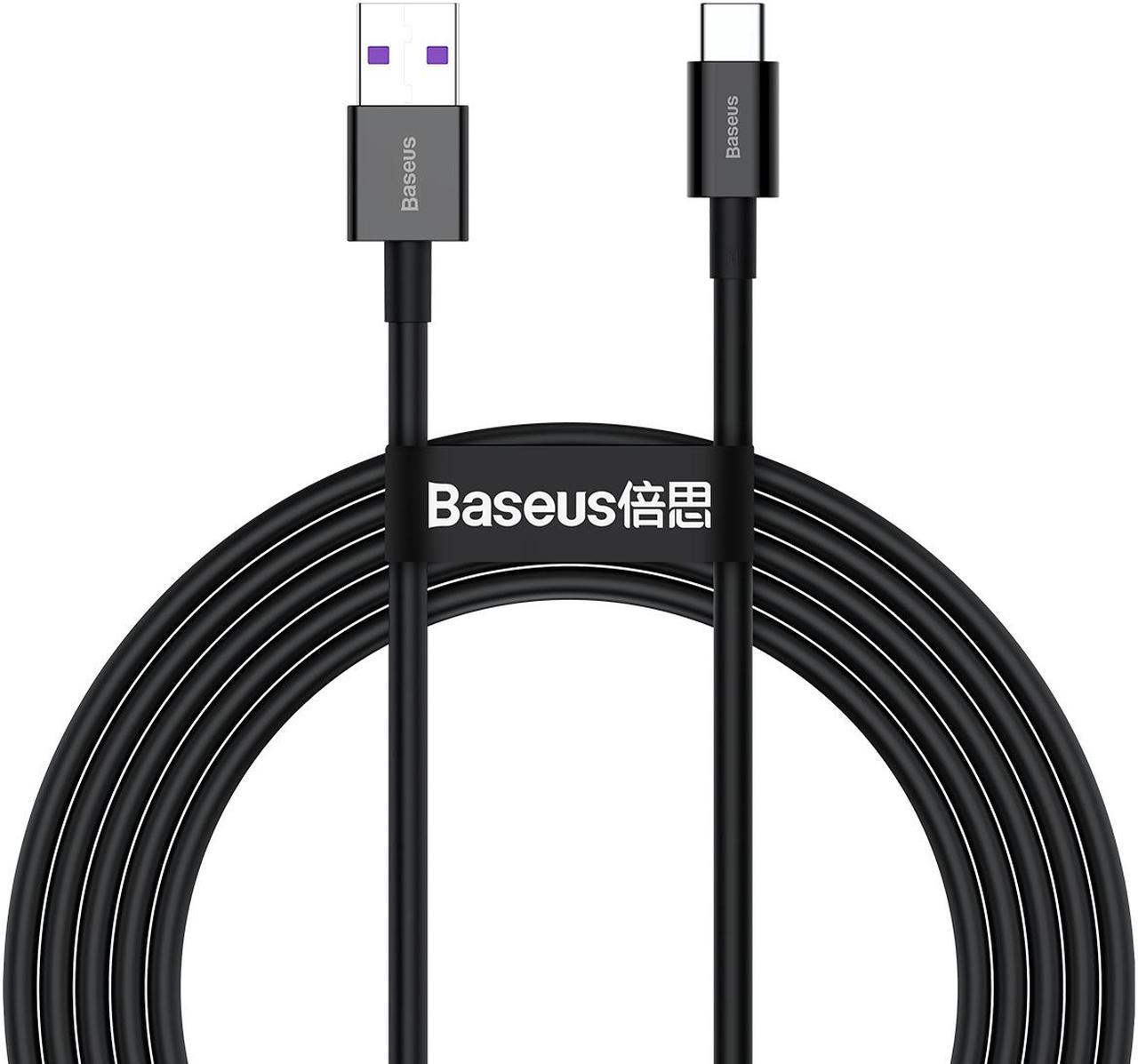 Baseus Superior Series Fast Charging Data Cable USB to Type-C 66W 2m Black