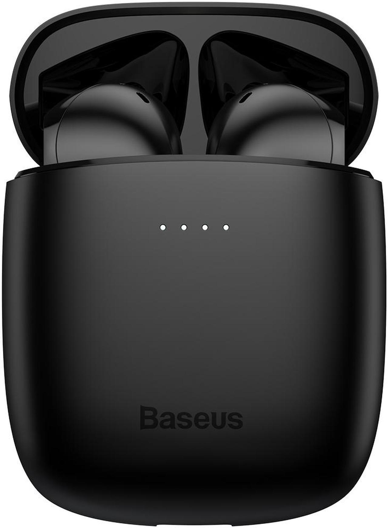 Baseus Wireless Charging-True Wireless Earphones W04 Pro Black